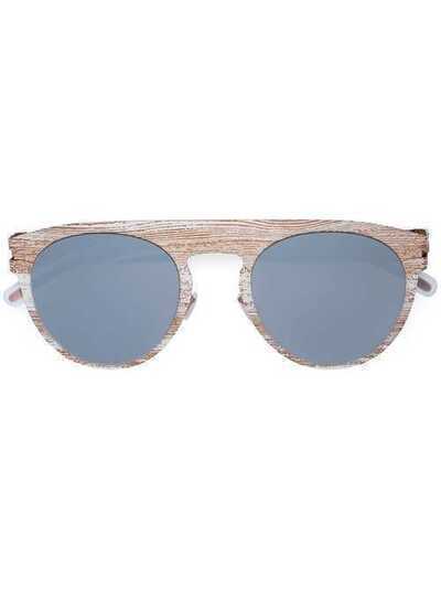 Mykita солнцезащитные очки с полосатым узором MMTRANSFER004