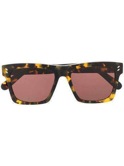 Stella McCartney Eyewear солнцезащитные очки черепаховой расцветки SC0172S