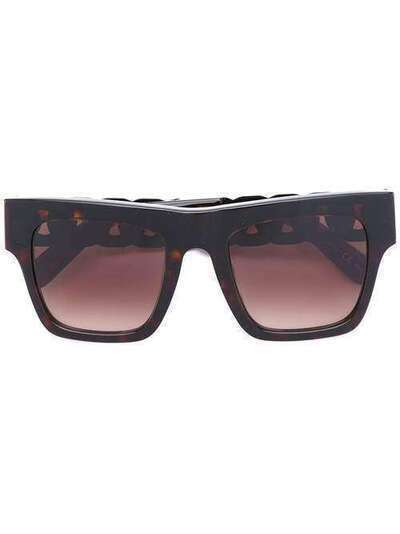 Stella McCartney Eyewear солнцезащитные очки с квадратной оправой SC0066S