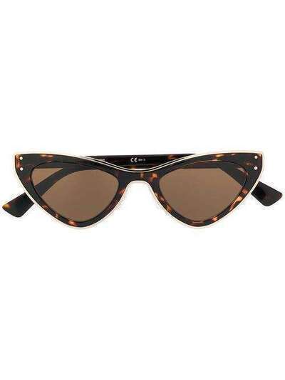 Moschino Eyewear солнцезащитные очки в оправе 'кошачий глаз' MOS051S