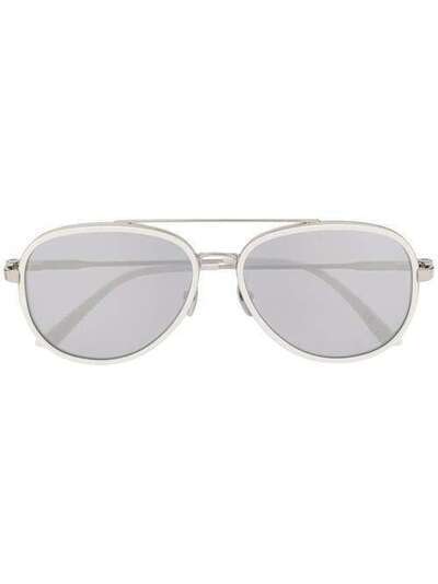 Calvin Klein солнцезащитные очки-авиаторы CK18103S100