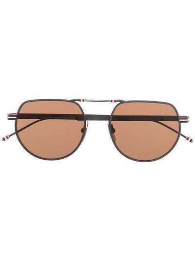 Thom Browne Eyewear солнцезащитные очки-авиаторы TBS918 TBS918