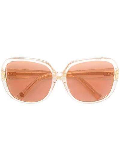 Dita Eyewear квадратные солнцезащитные очки с затемненными линзами 7700