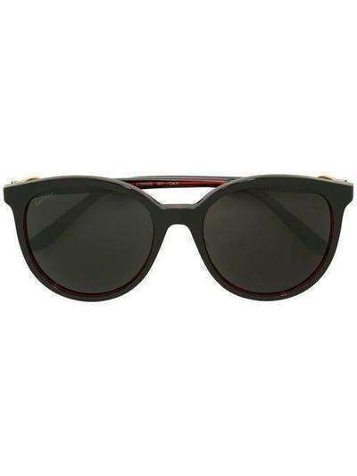 Cartier Eyewear tinted oversized sunglasses CT0003S