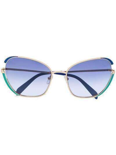 Emilio Pucci солнцезащитные очки Butterfly EP0131