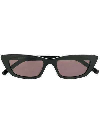 Saint Laurent Eyewear солнцезащитные очки в массивной оправе SL277