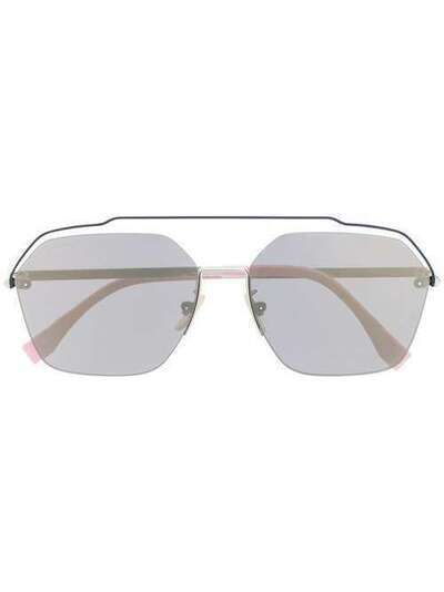 Fendi Eyewear солнцезащитные очки-авиаторы FFM0032S