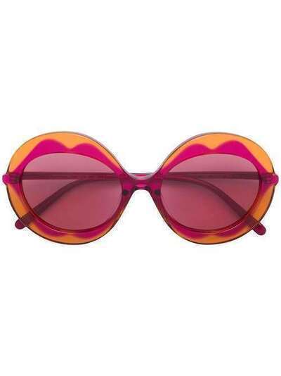 Marni Eyewear круглые солнцезащитные очки ME630S