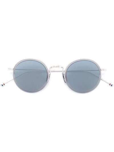 Thom Browne Eyewear солнцезащитные очки в круглой оправе TBS906