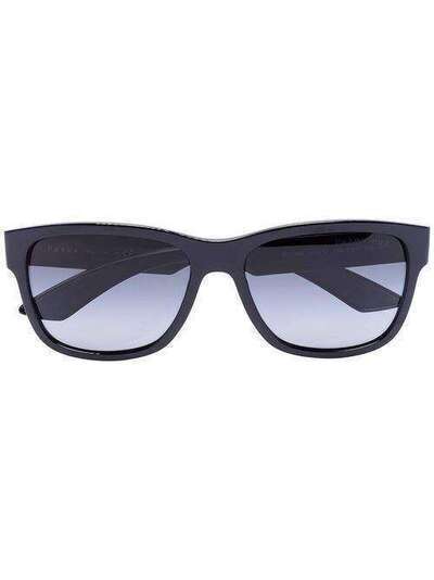 Prada Eyewear солнцезащитные очки Sport в квадратной оправе 0PS03QS8056597087995