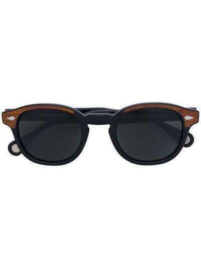 Moscot солнцезащитные очки в круглой оправе LEMTOSHWOOD