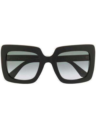 Gucci Eyewear солнцезащитные очки в квадратной оправе GG0328S001