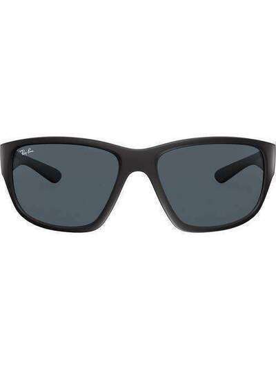 Ray-Ban солнцезащитные очки в матовой оправе RB4300601SR5