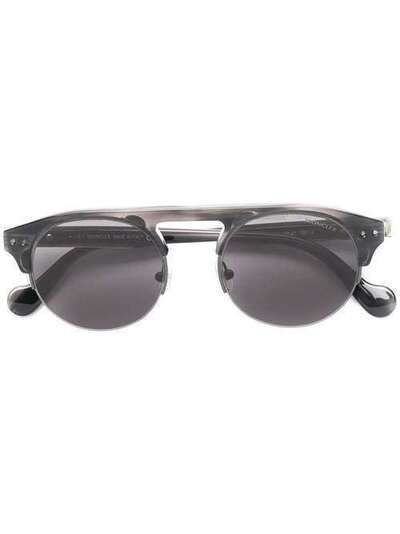 Moncler Eyewear солнцезащитные очки в круглой оправе ML0071S