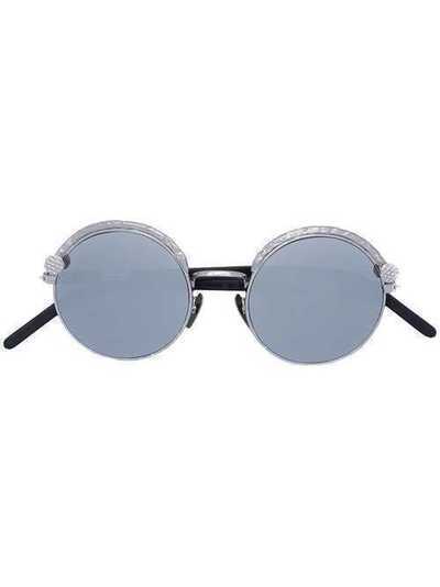 Kuboraum солнцезащитные очки в круглой оправе Z1