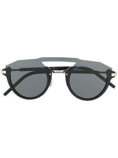 Dior Eyewear солнцезащитные очки в круглой оправе DIORFUTURISTIC