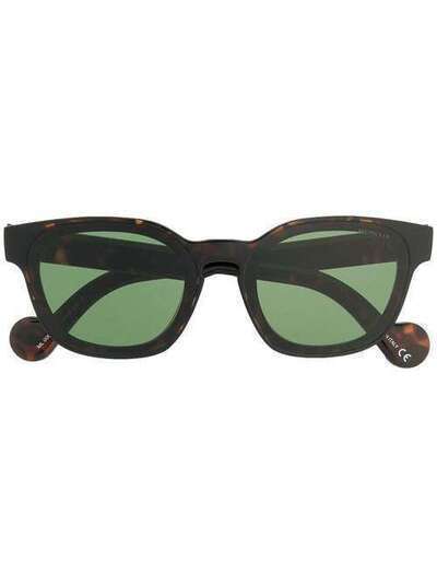 Moncler Eyewear солнцезащитные очки в квадратной оправе ML00865752N