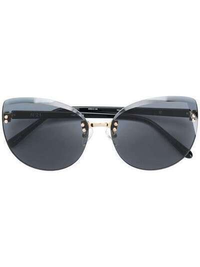 Nº21 oversized tinted sunglasses N21S15C1SUN