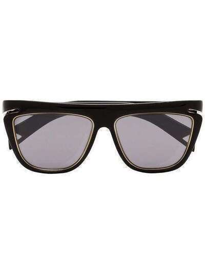 Fendi Eyewear солнцезащитные очки с контрастной отделкой 20269480755IR