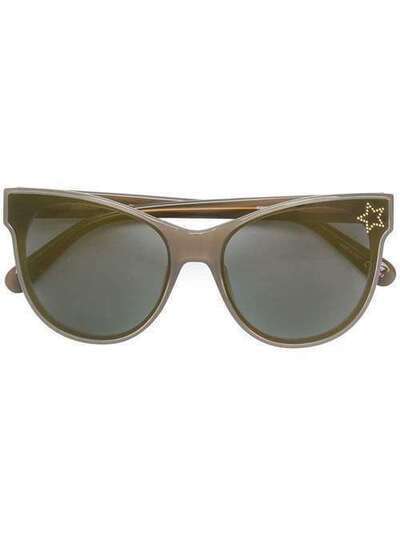 Stella McCartney Eyewear солнцезащитные очки со звездой 493634S0001