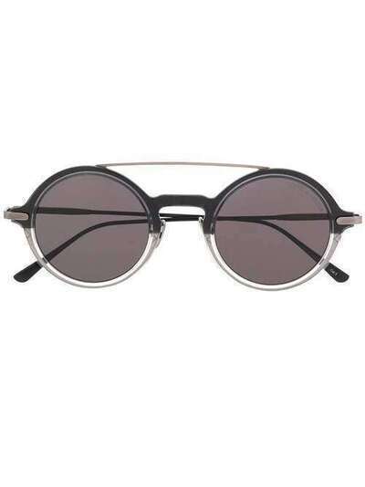 Bottega Veneta Eyewear солнцезащитные очки в круглой оправе BV0243S