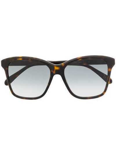 Givenchy Eyewear массивные солнцезащитные очки GV7108S
