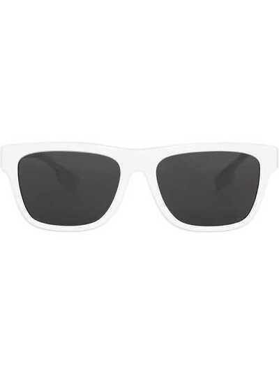 Burberry солнцезащитные очки в квадратной оправе 4080645