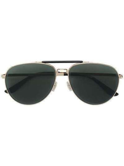 Jimmy Choo Eyewear солнцезащитные очки-авиаторы RHLQT