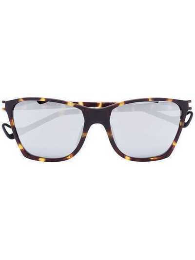 Satisfy солнцезащитные очки черепаховой расцветки Keiichi DV01