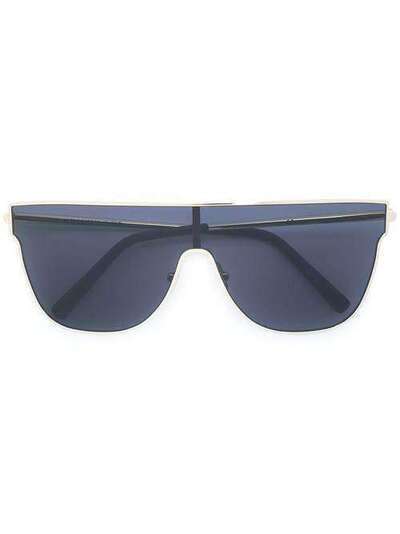 Retrosuperfuture массивные солнцезащитные очки с затемненными линзами 3HMBDO