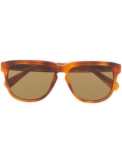 Brioni солнцезащитные очки черепаховой расцветки BR0063S