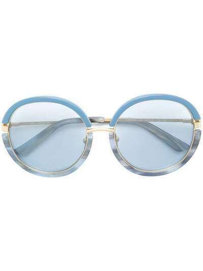 Calvin Klein 205W39nyc круглые солнцезащитные очки CK8056S434