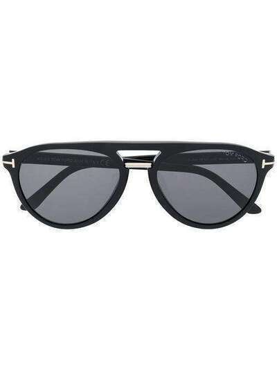 Tom Ford Eyewear солнцезащитные очки-авиаторы Burton FT0697