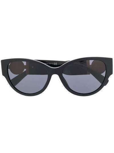 Versace Eyewear солнцезащитные очки в овальной оправе 4368