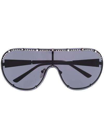 Karl Lagerfeld солнцезащитные очки с заклепками KL0306ST507