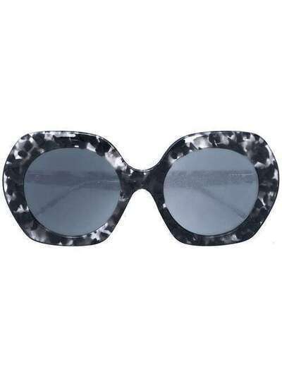 Thom Browne Eyewear солнцезащитные очки с массивной оправой TBS509