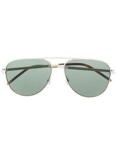Saint Laurent Eyewear солнцезащитные очки-авиаторы с затемненными линзами CLASSIC11FOLK