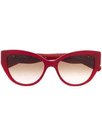 Salvatore Ferragamo солнцезащитные очки SF969S в оправе 'кошачий глаз' SF969S