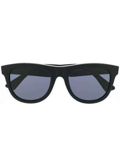 Bottega Veneta Eyewear солнцезащитные очки в круглой оправе 579046V2330