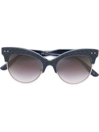 Bottega Veneta Eyewear солнцезащитные очки "кошачий глаз" BV0014S