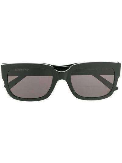 Balenciaga солнцезащитные очки в D-образной оправе 584806T0001
