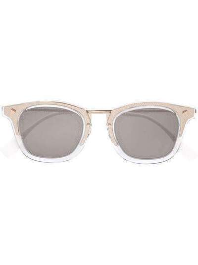 Fendi Eyewear солнцезащитные очки в оправе 'кошачий глаз' FFM0045S