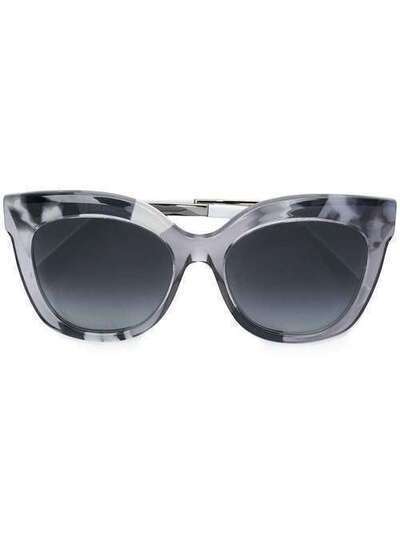 Fendi Eyewear солнцезащитные очки в прозрачной оправе 017927Q539O