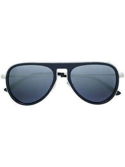 Jimmy Choo Eyewear солнцезащитные очки 'Carl 56' CARLS56EPJP