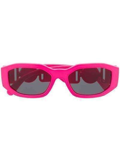 Versace Eyewear солнцезащитные очки в овальной оправе 0VE436153188753