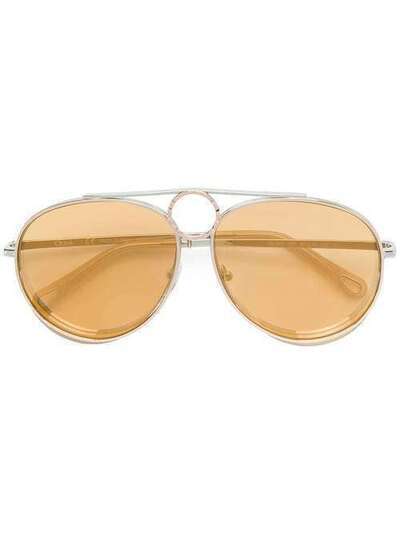 Chloé Eyewear солнцезащитные очки-авиаторы CHLSCE144S