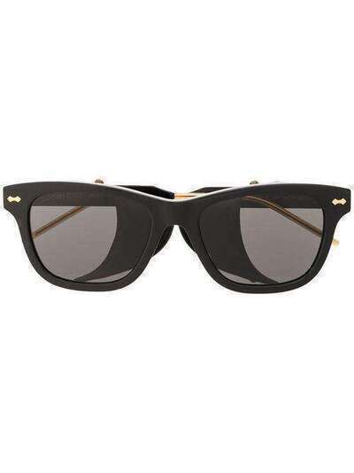 Gucci Eyewear солнцезащитные очки с шорами GG0671S001