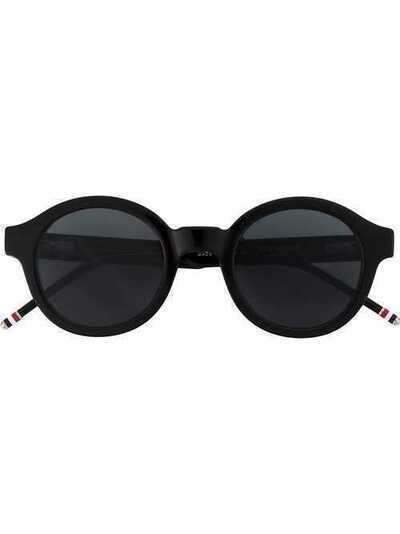 Thom Browne Eyewear солнцезащитные очки в круглой оправе TBS4114701