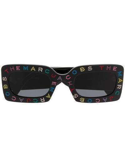 Marc Jacobs Eyewear солнцезащитные очки в квадратной оправе с логотипом MARC488S