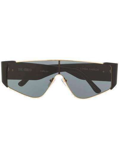 The Attico солнцезащитные очки-авиаторы 201WAS02MET2
